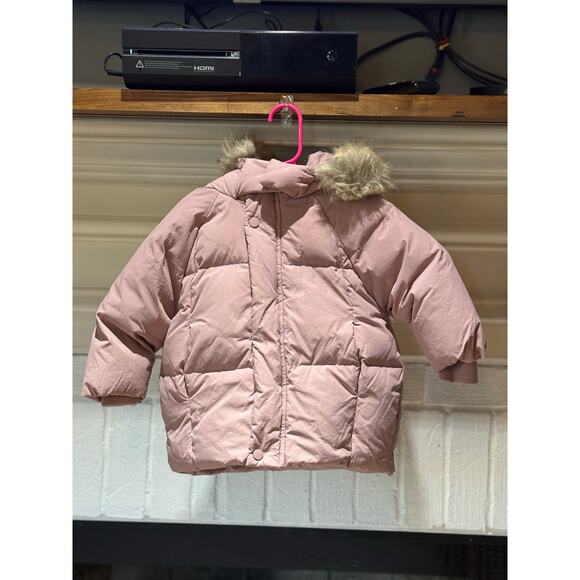 Zara Girl’s Winter Coat Size 2T - Picture 4 of 6